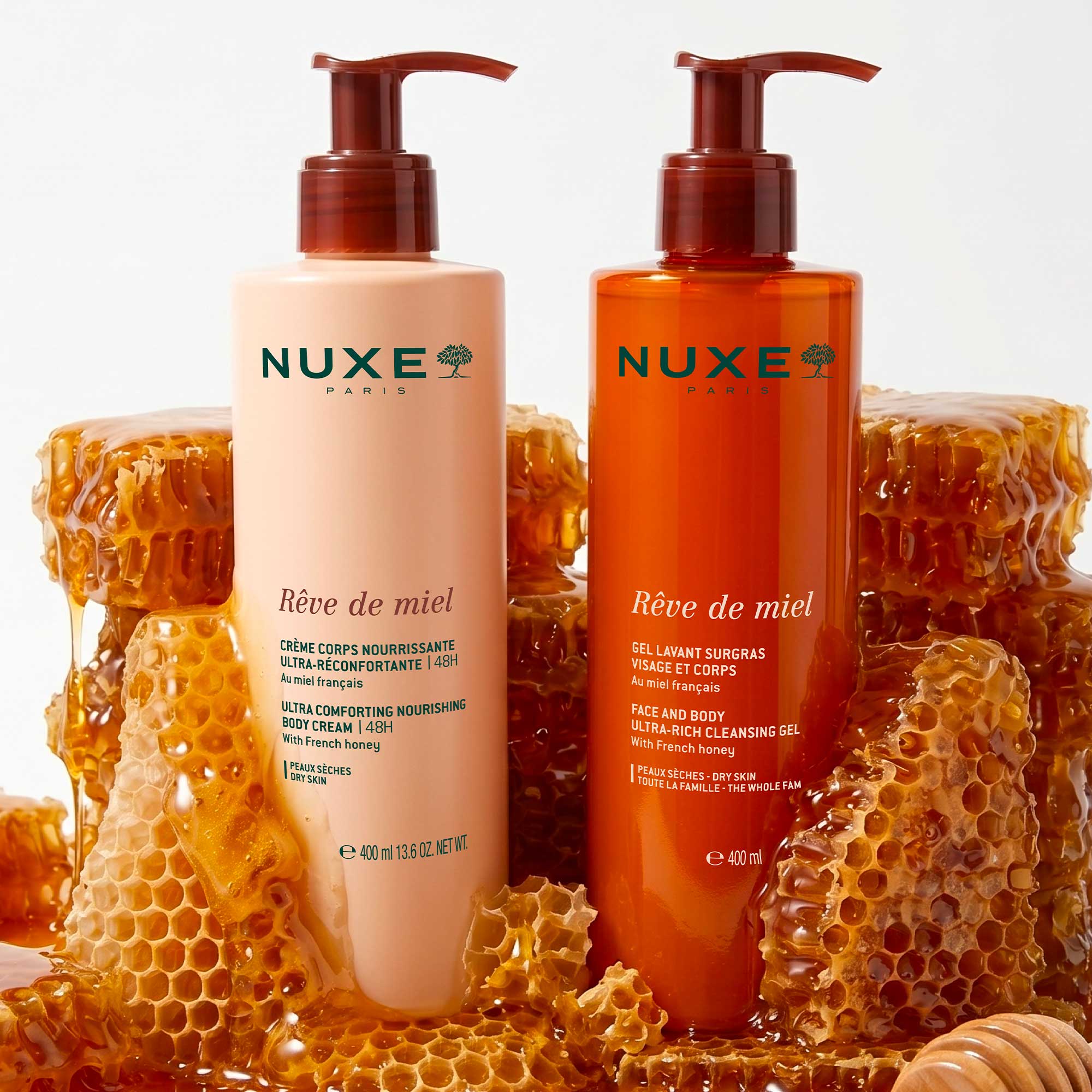 Duo Cleansing Gel & Body Cream Rêve de Miel