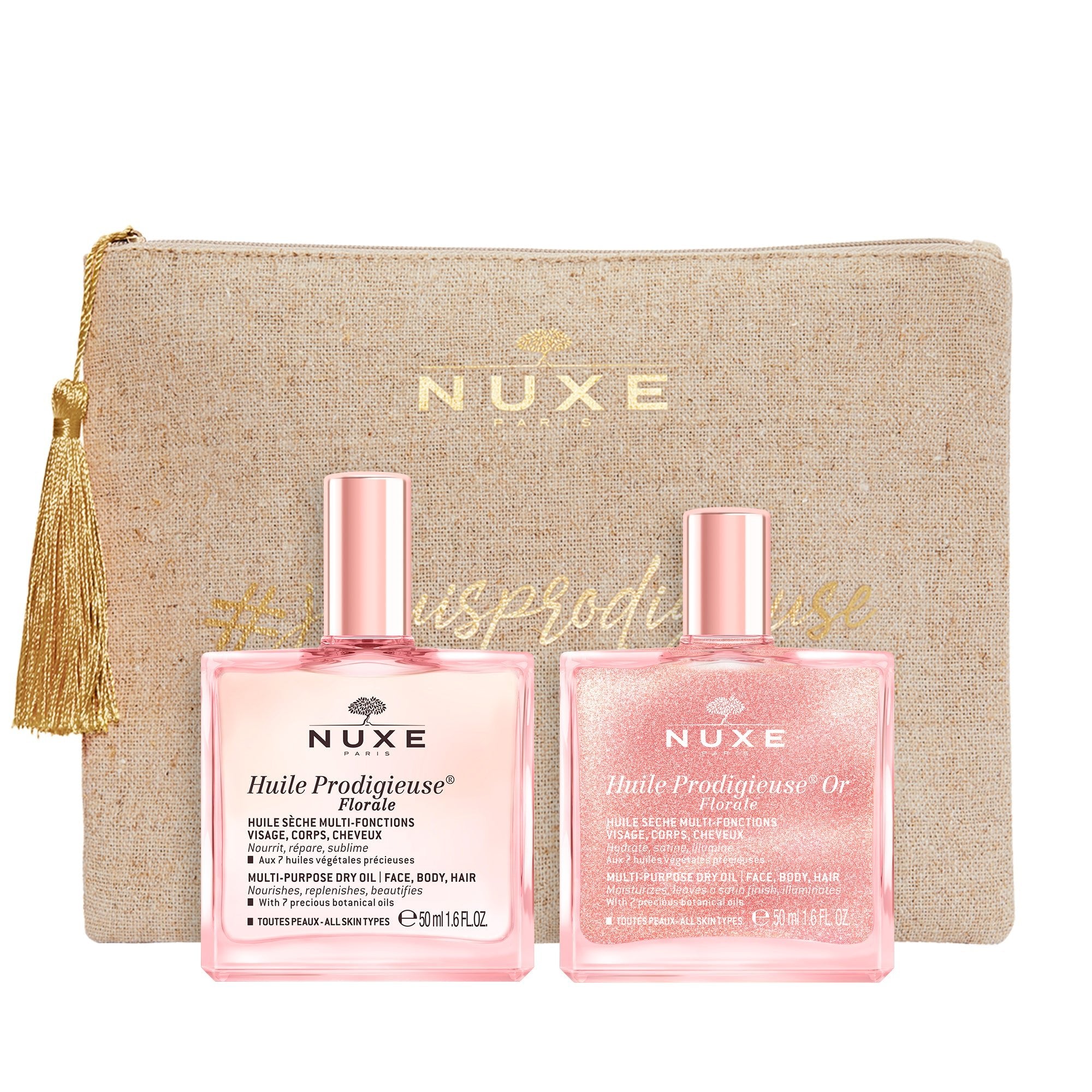 Duo Huile Prodigieuse® Florale & Or Florale EN - NUXE