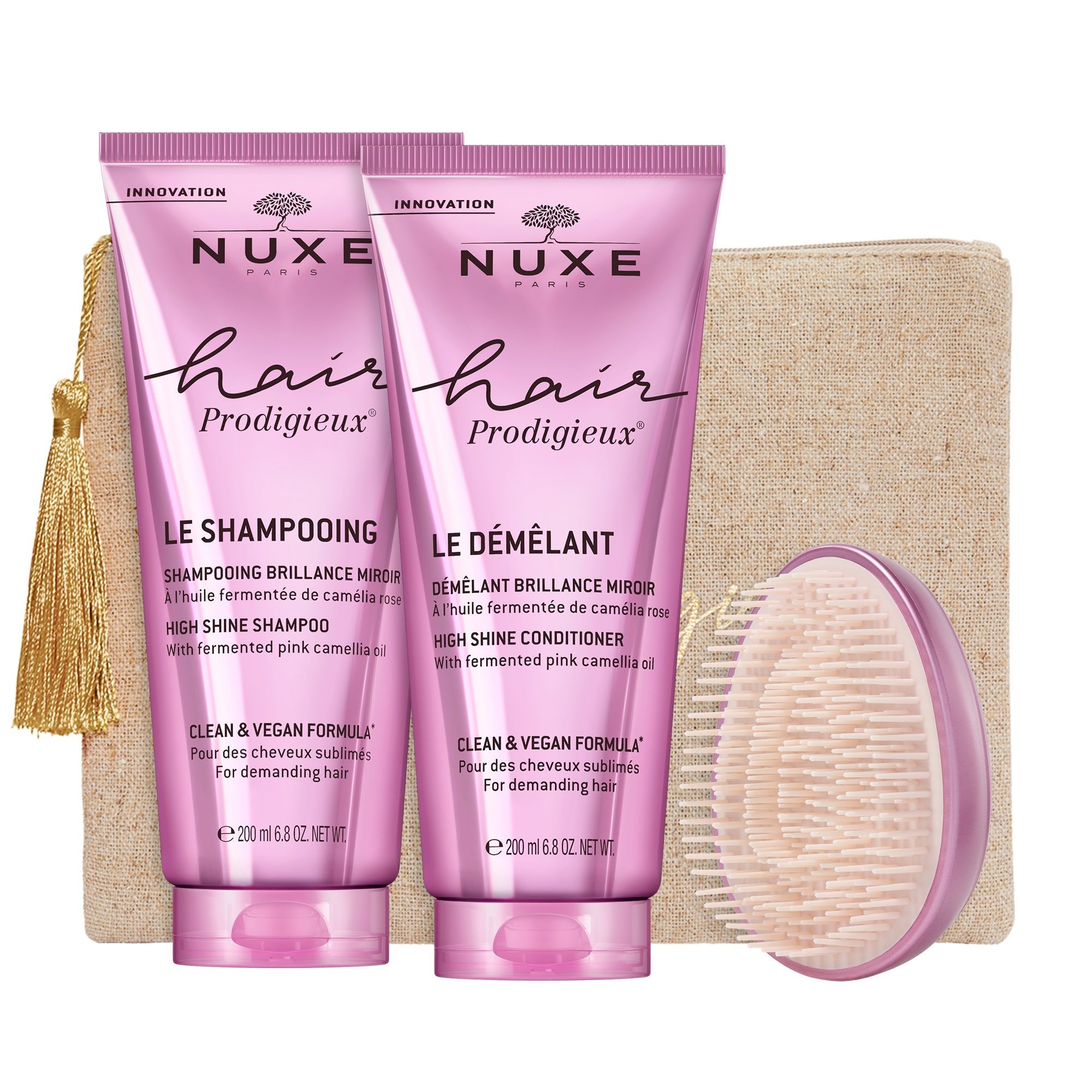 Routine de Soins Cheveux, Hair Prodigieux EN - NUXE