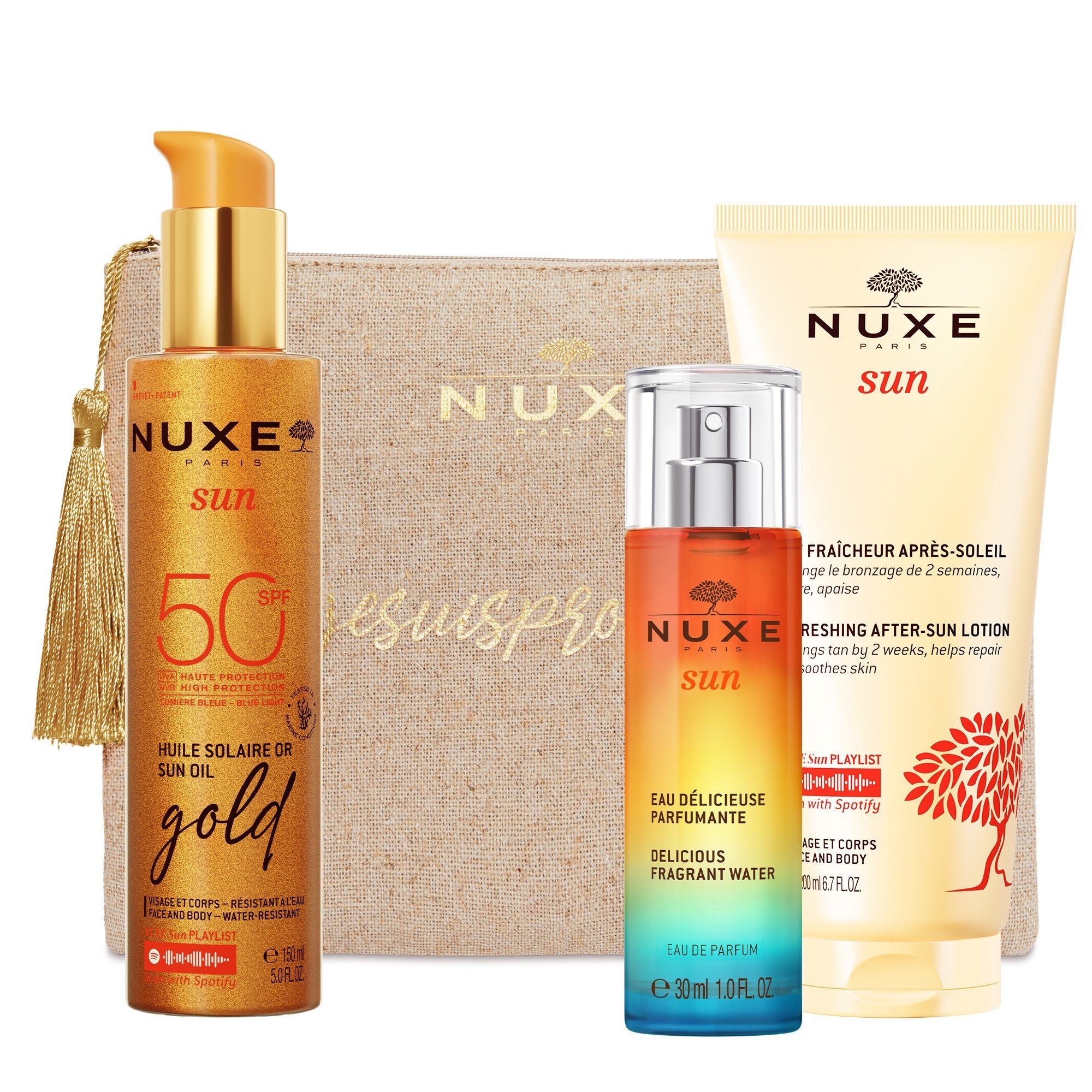 Routine Protection Solaire Or SPF 50, NUXE Sun EN - NUXE