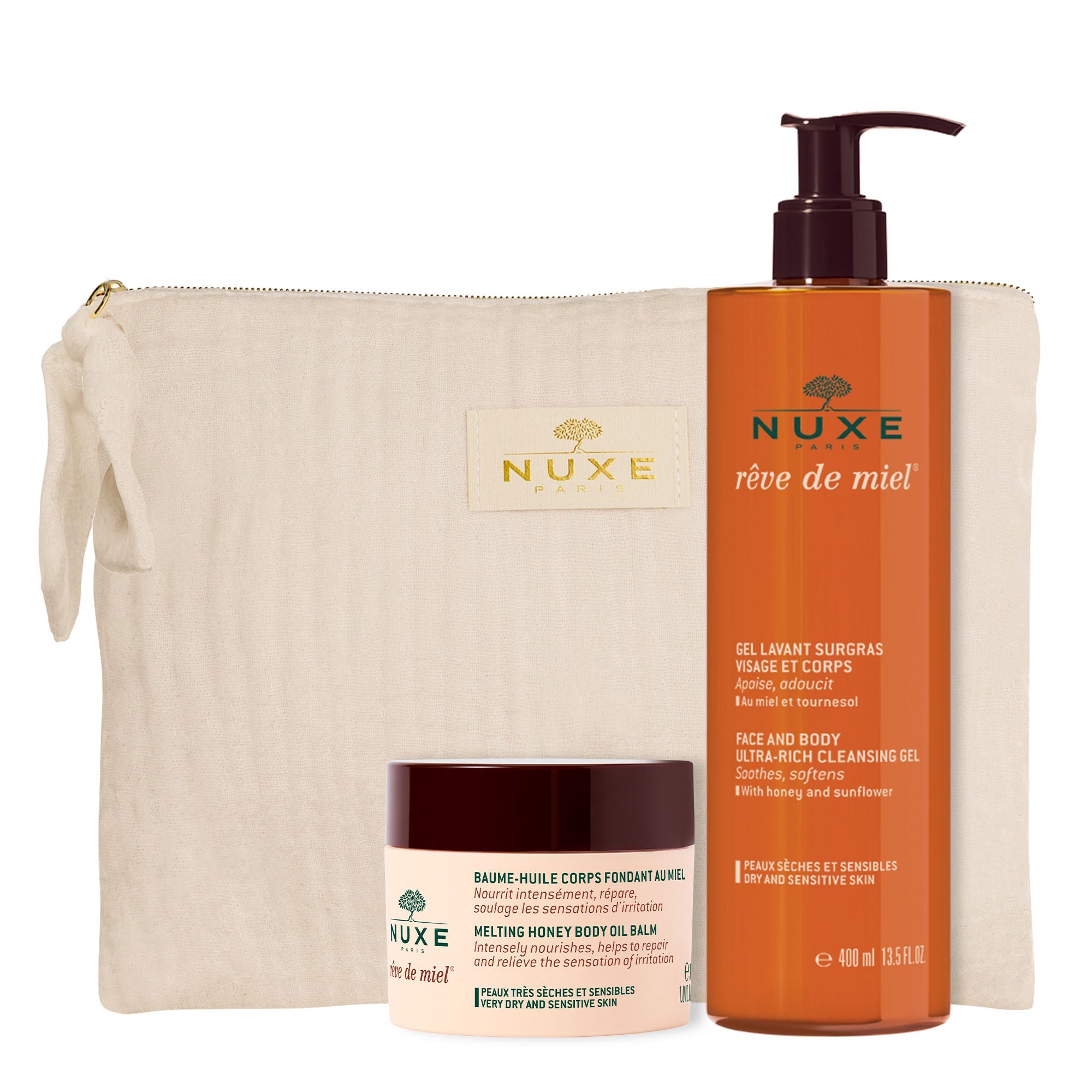 Routine visage peaux sèches EN - NUXE