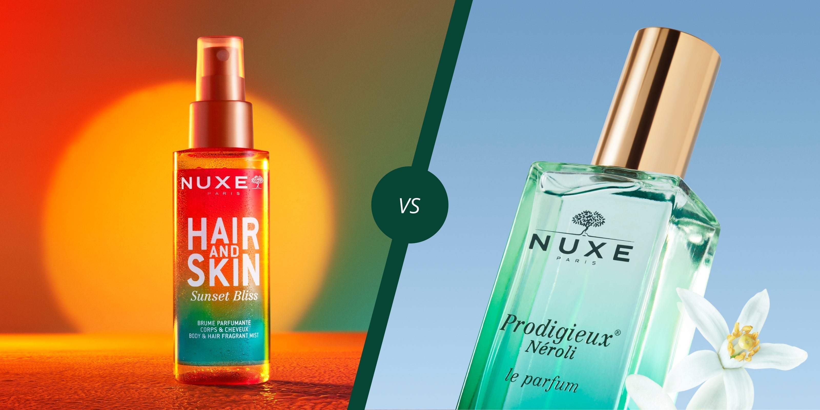Différence entre parfum et brume parfumante