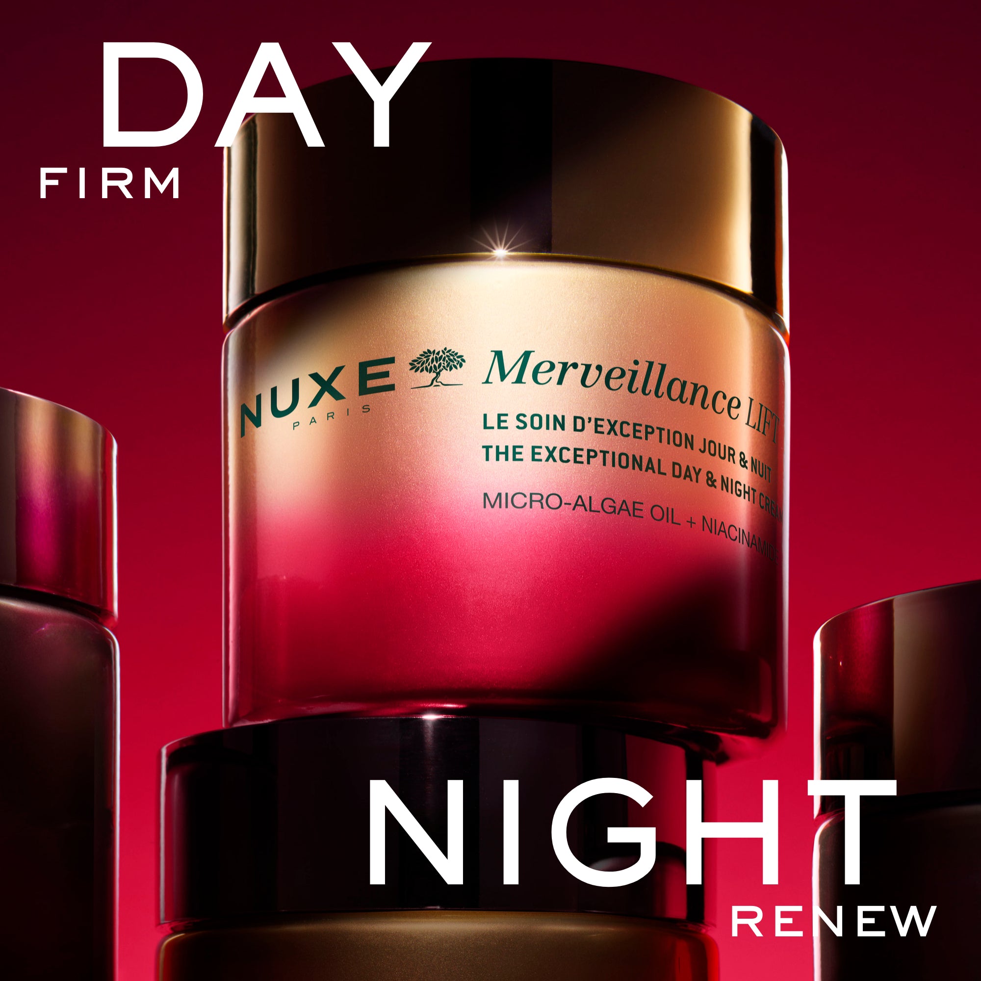 The Exceptional Day & Night Cream - Merveillance Lift | NUXE