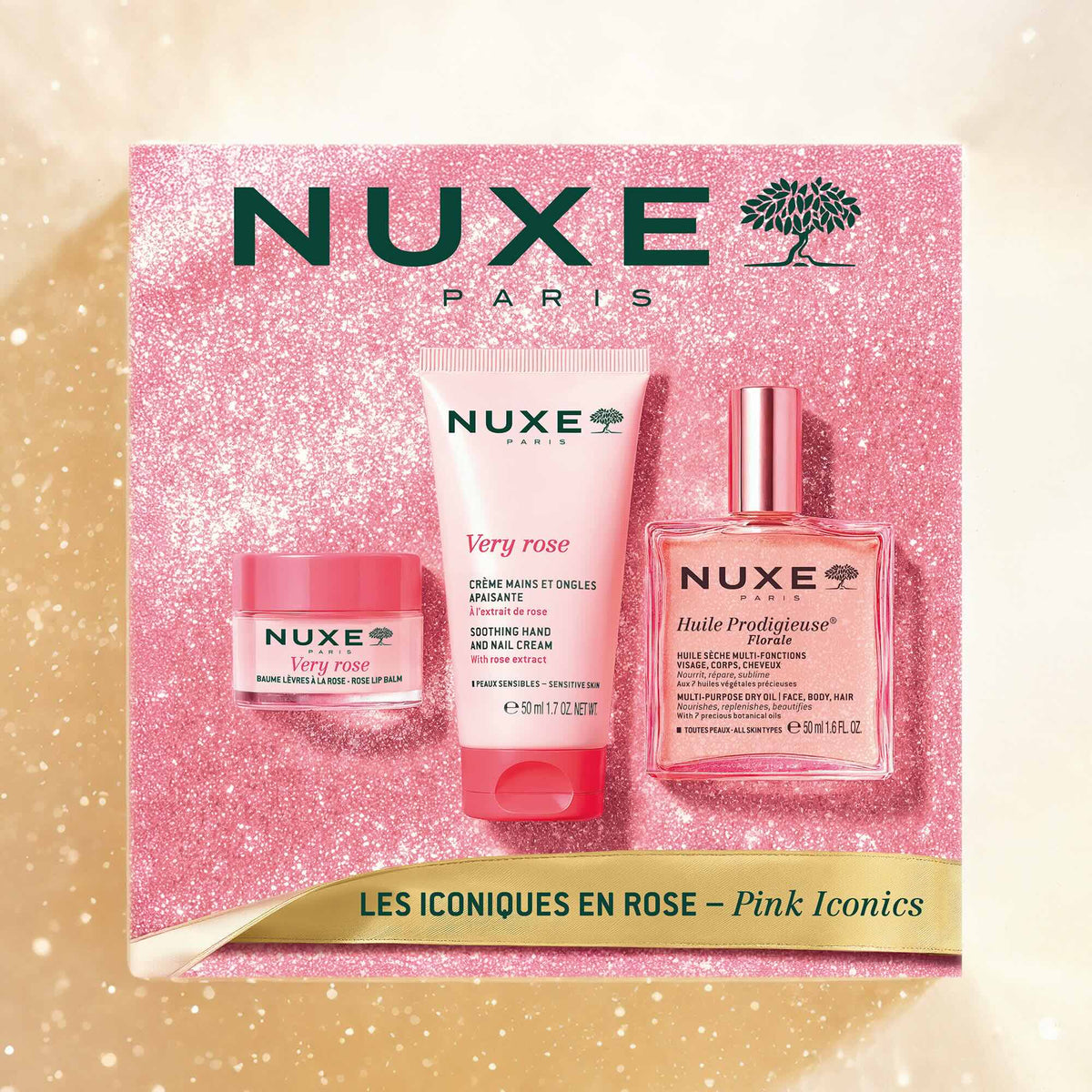 'The Iconics' Christmas Gift Set in Pink