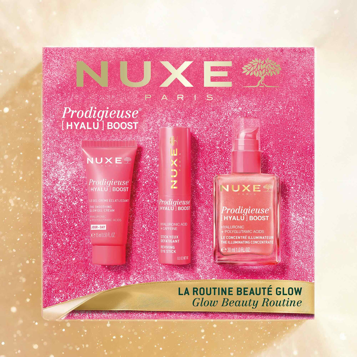 PRODIGIEUSE® [HYALU] BOOST Glow Beauty Routine Christmas Gift Set