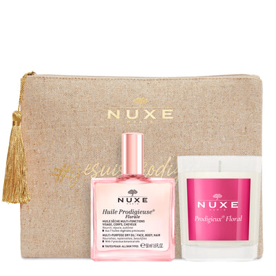 Huile Prodigieuse® Florale & it's candle
