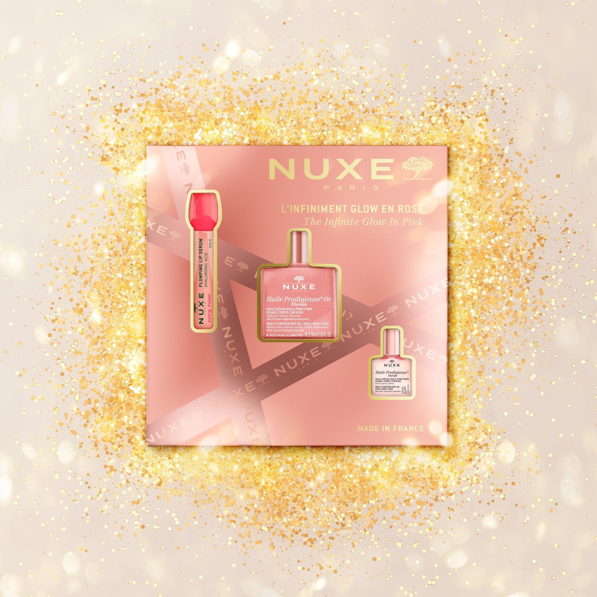 Coffret L'Infiniment Glow en Rose - NUXE