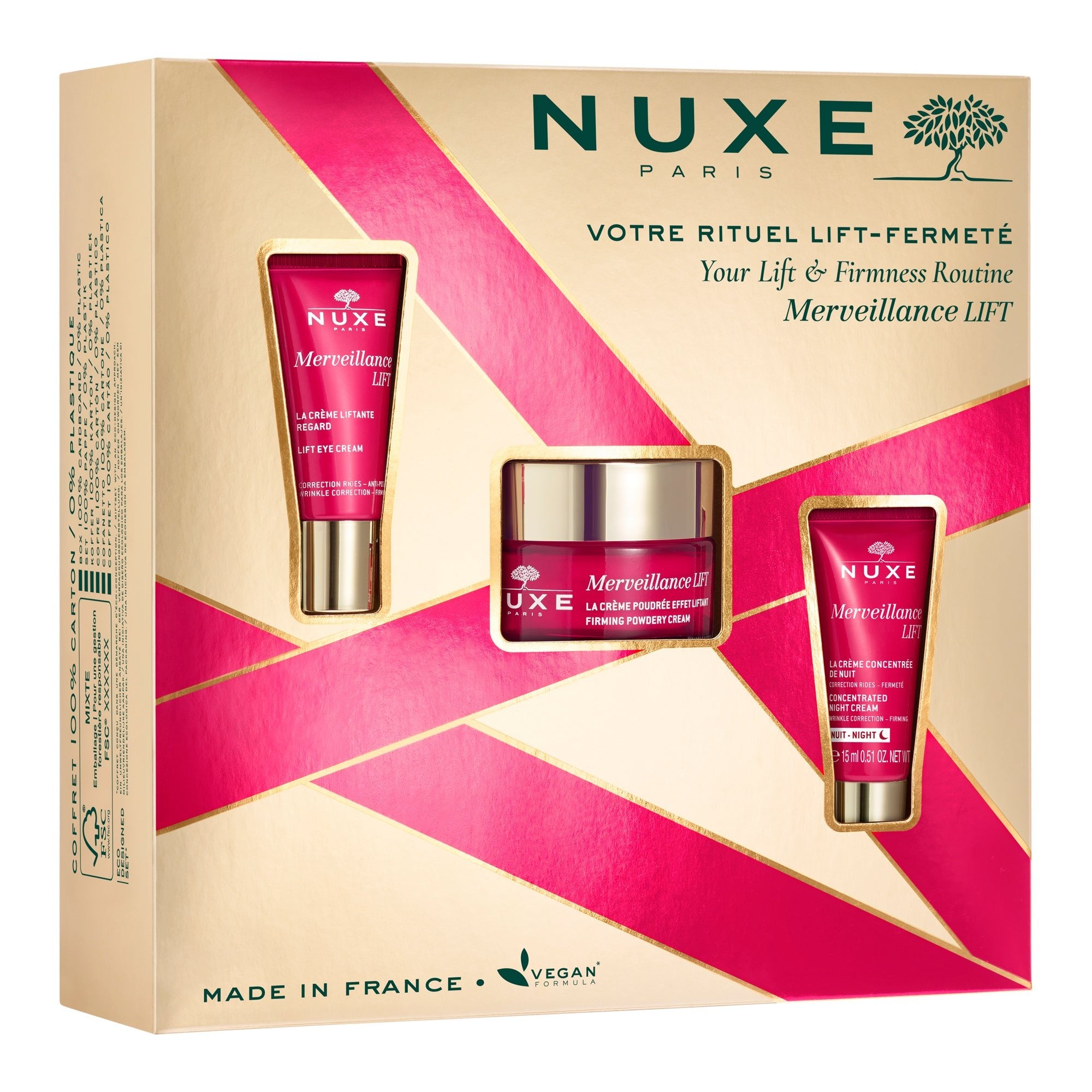 Coffret Merveillance Lift - Votre rituel lift - fermeté - NUXE