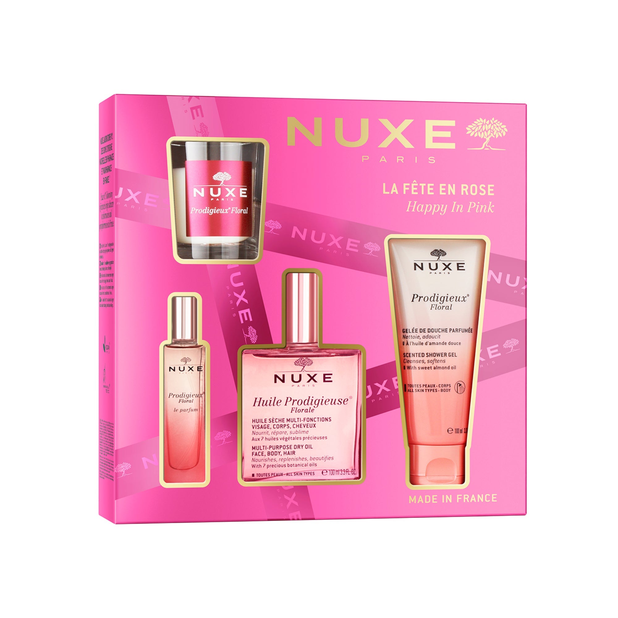 Coffret Noël La Fête en Rose - NUXE