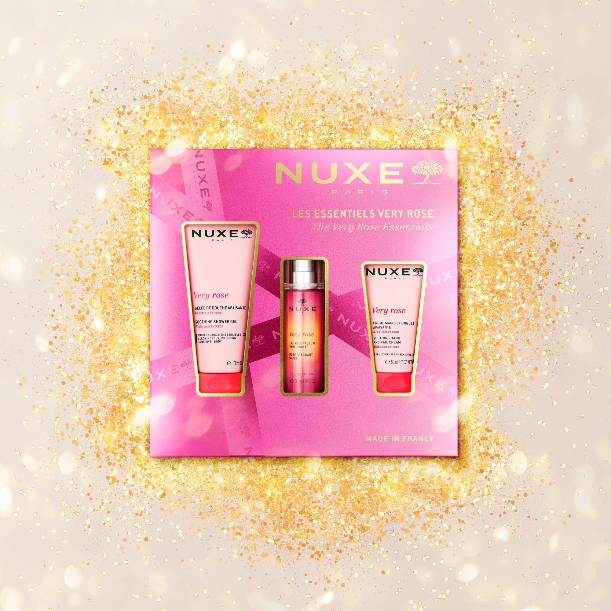 Coffret Noël Les Essentiels Very Rose - NUXE