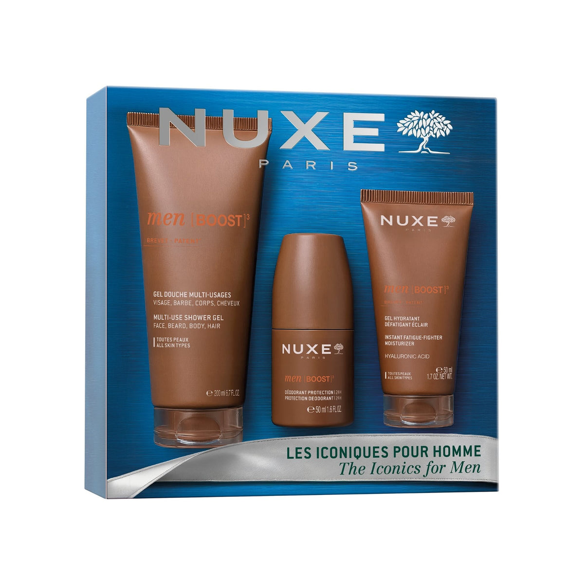 Coffret Noël Men [BOOST]³ Les Iconiques Pour Hommes - NUXE