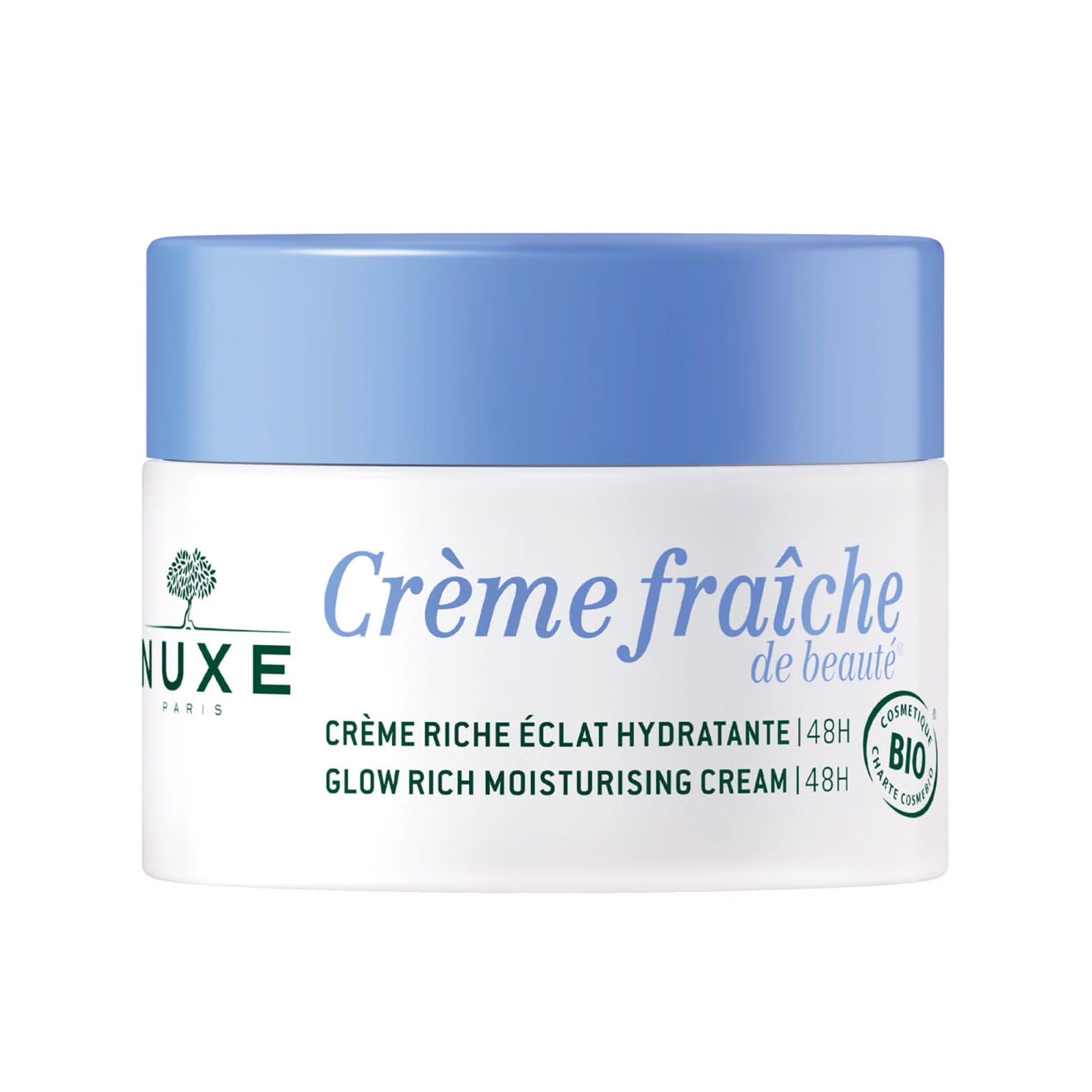 Crème Riche Éclat Hydratante | 48H, Certifiée Bio - NUXE