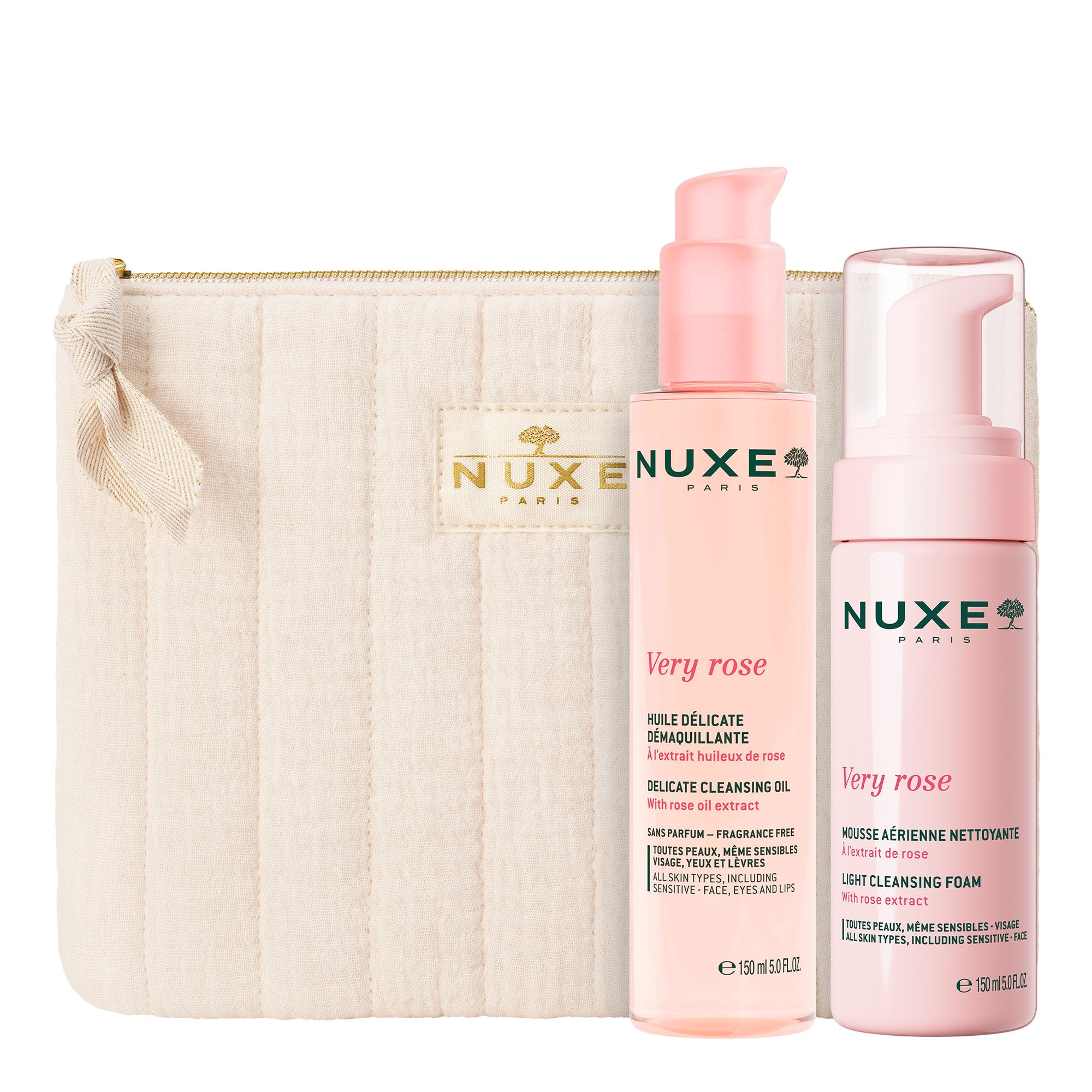 Very Rose Delicate Cleansing Oil - Gentle make-up removal | NUXE