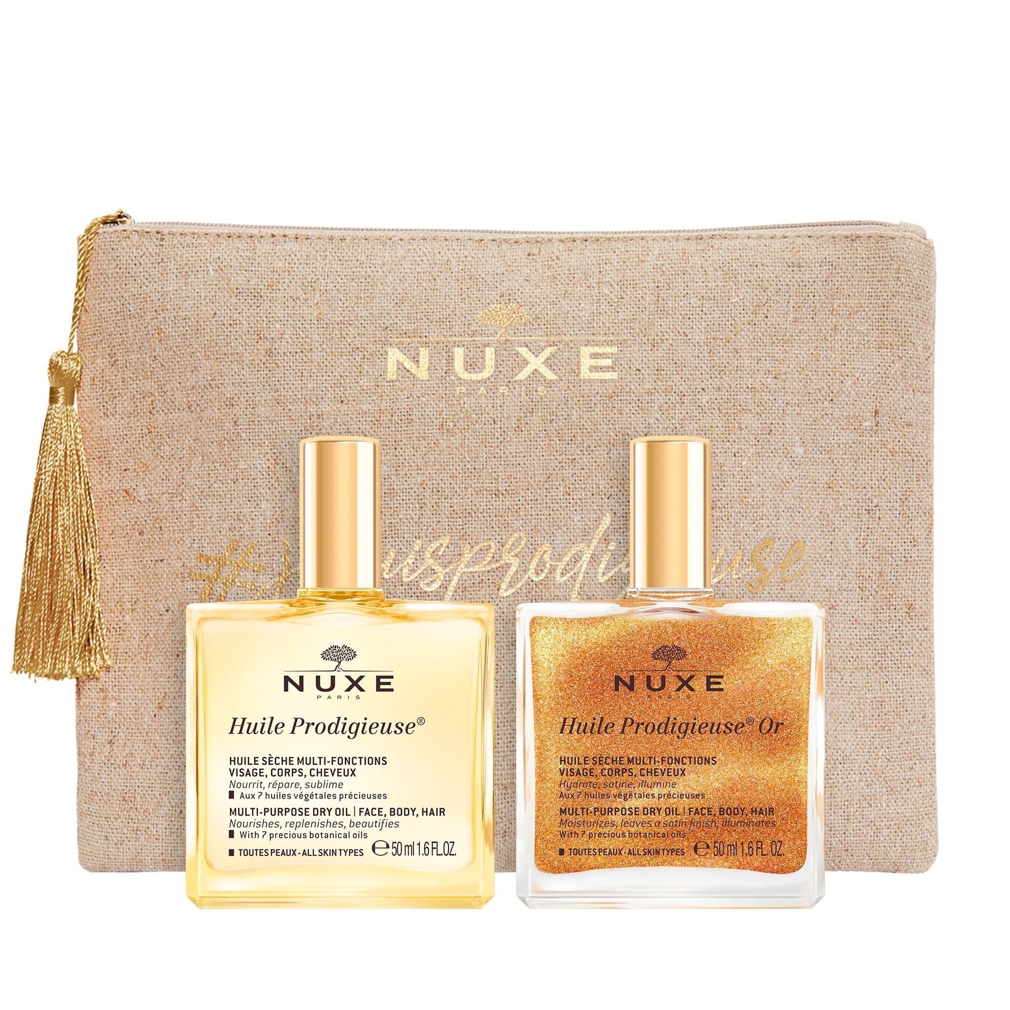 Duo Huile Prodigieuse® Classique & Or EN - NUXE