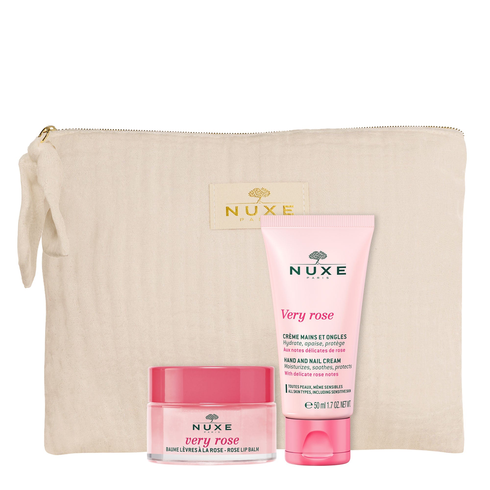 Duo Lèvres et Mains, Very Rose EN - NUXE