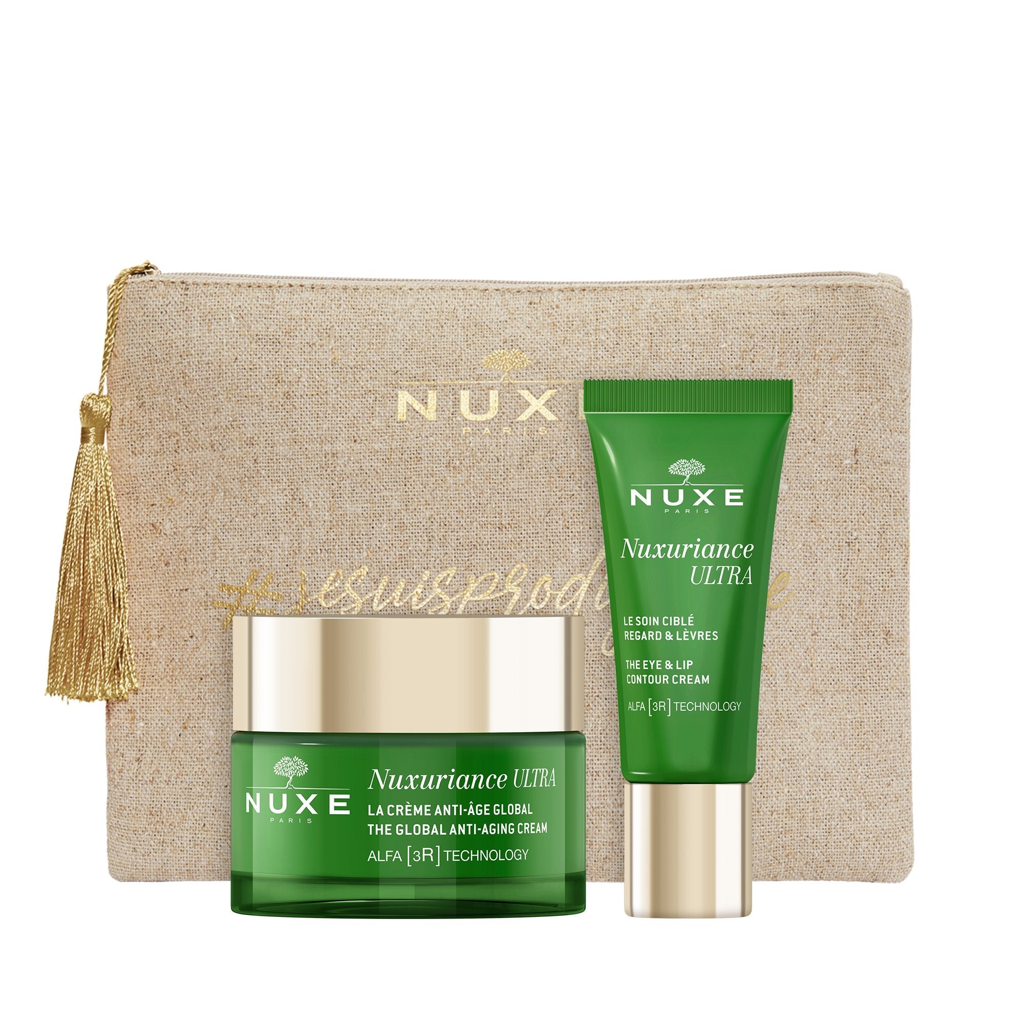 Duo Visage et Contour des yeux Anti - Age, Nuxuriance Ultra EN - NUXE