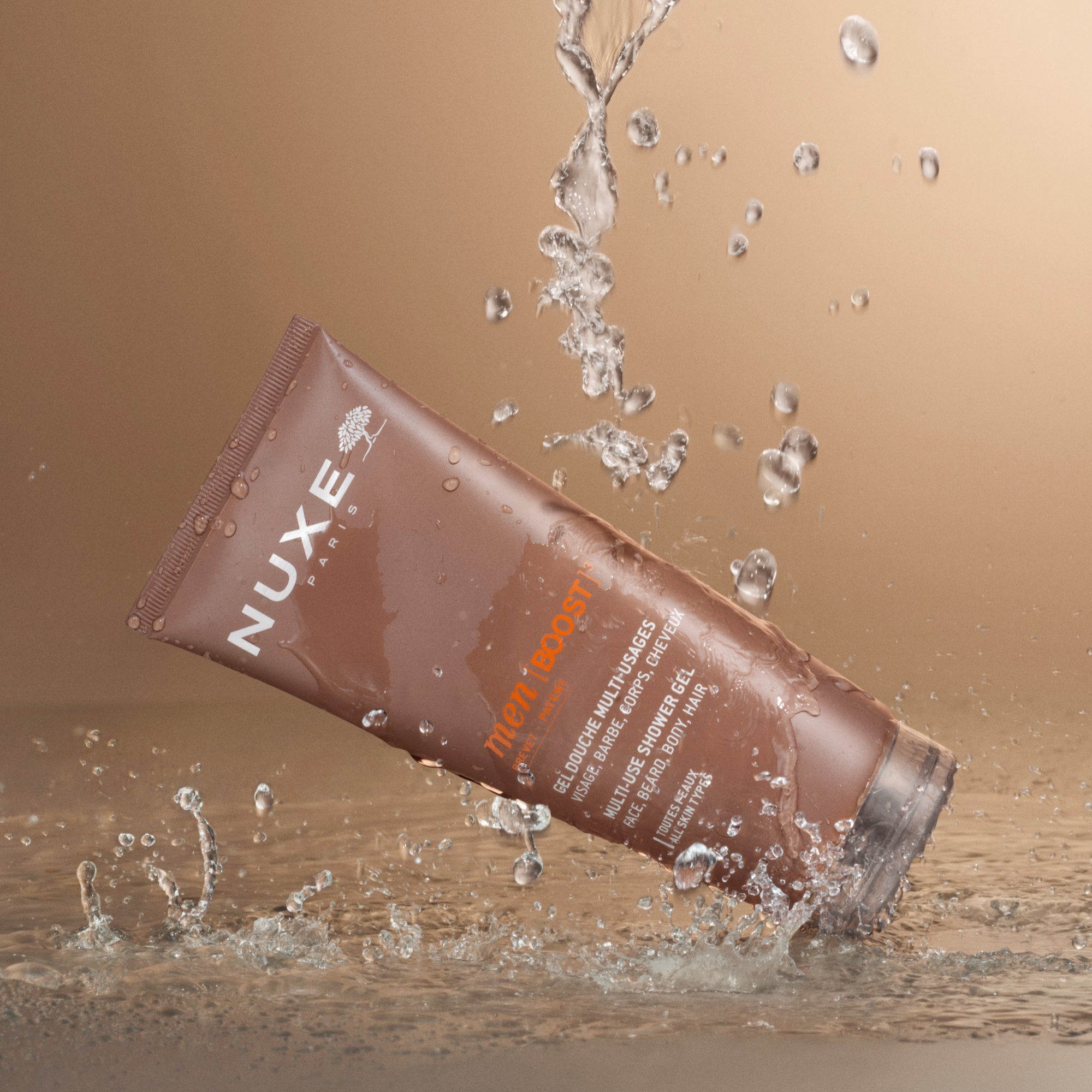 Gel Douche Multi - Usages Visage, Barbe, Corps, Cheveux - NUXE