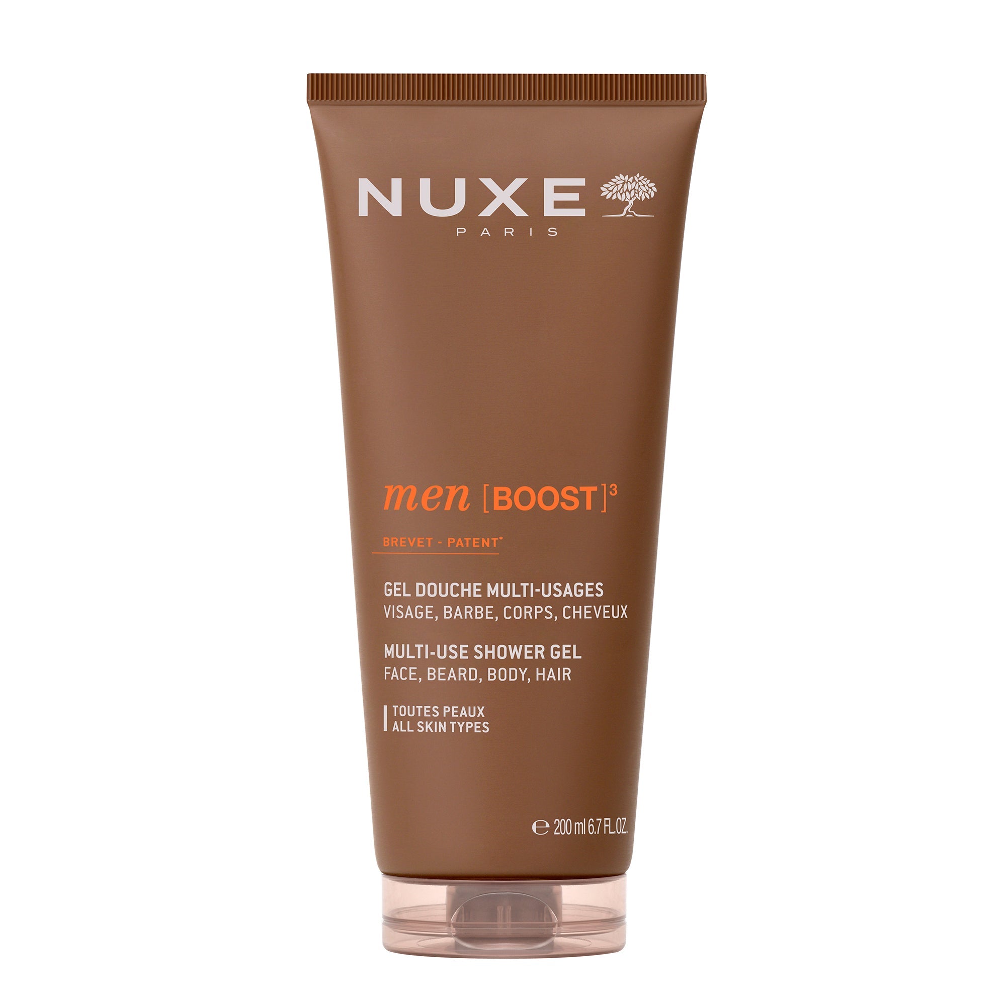 Gel Douche Multi - Usages Visage, Barbe, Corps, Cheveux - NUXE
