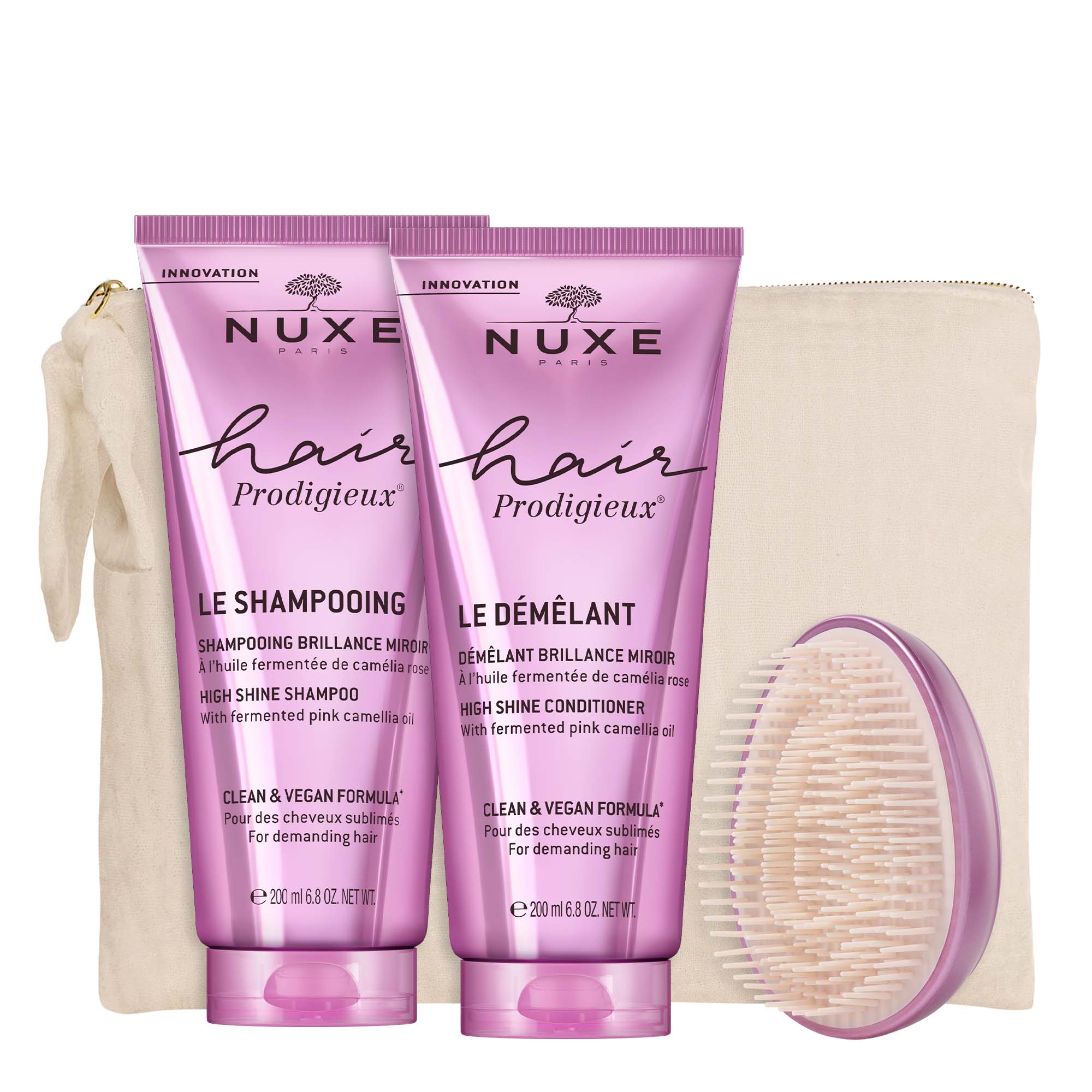 Routine de Soins Cheveux, Hair Prodigieux EN - NUXE