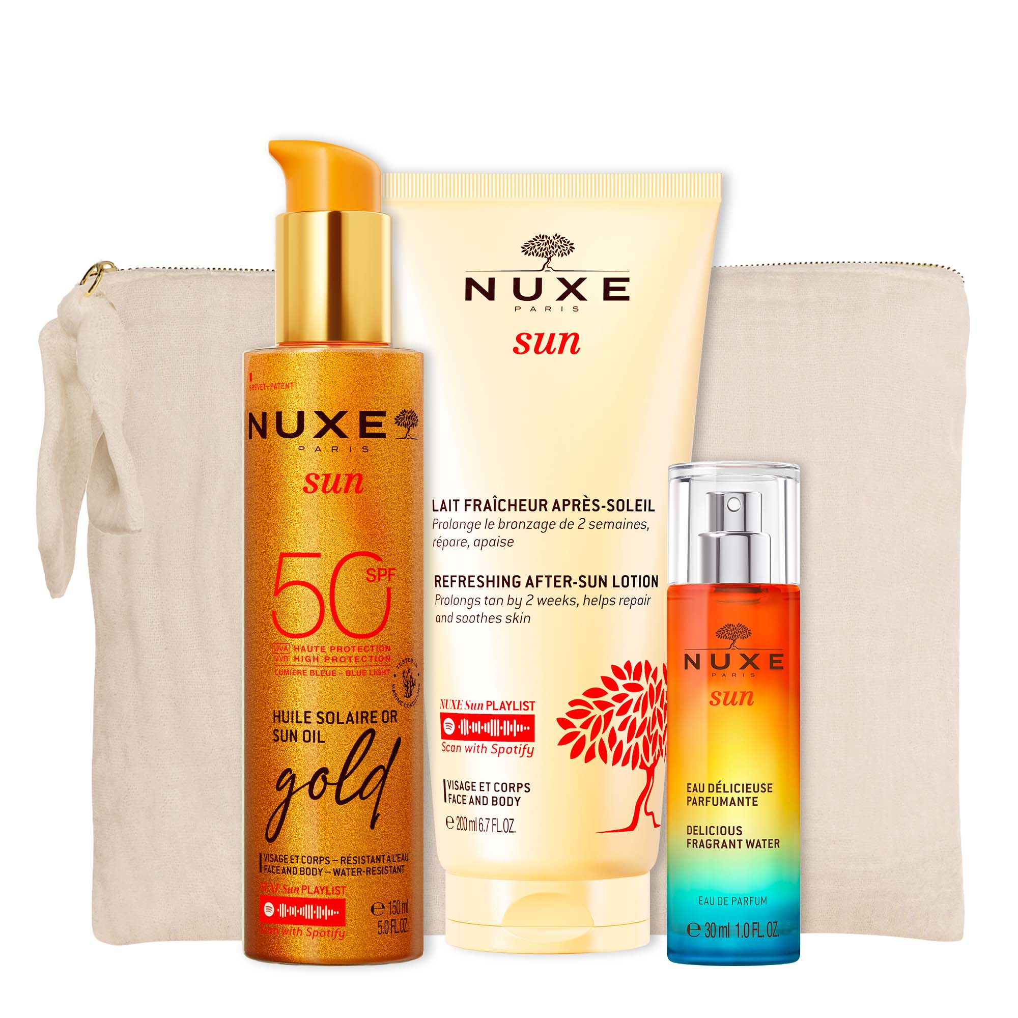 Routine Protection Solaire Or SPF 50, NUXE Sun EN - NUXE