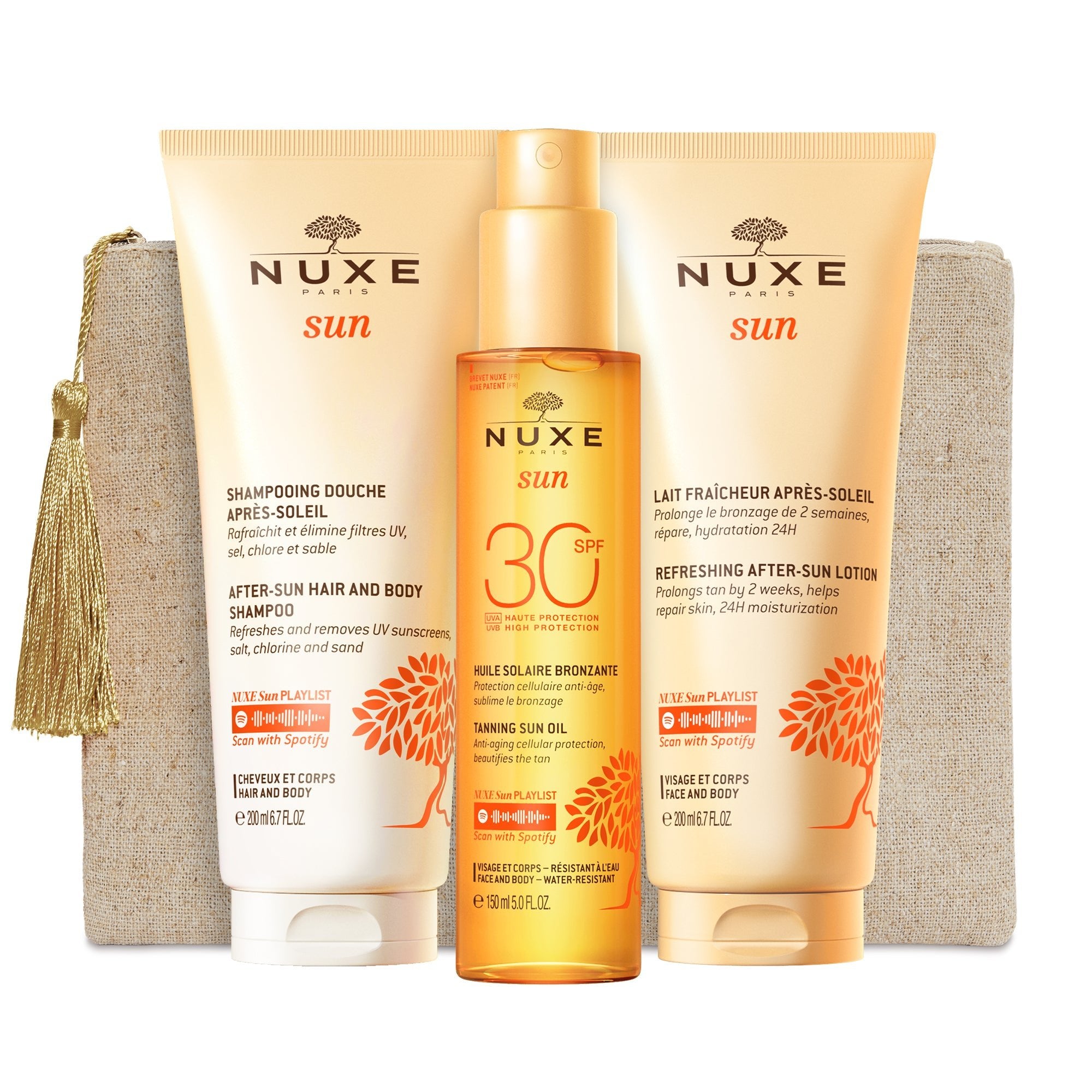 Routine Solaire SPF 30, NUXE Sun EN - NUXE